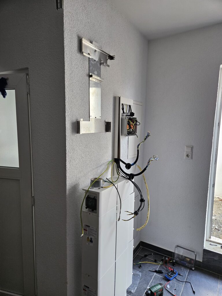 Qcells Speicherinstallation