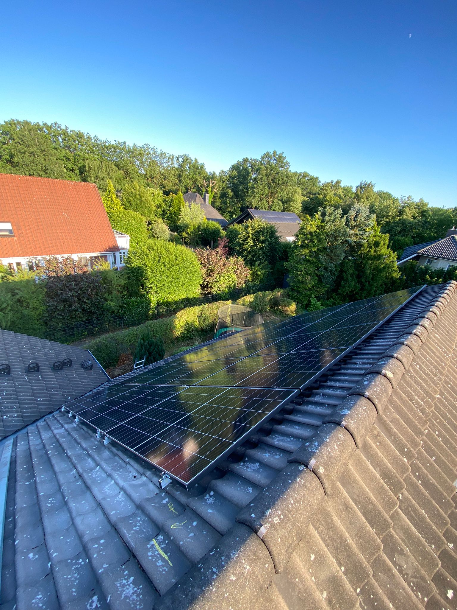 Neue Photovoltaikanlage in Bielefeld installiert